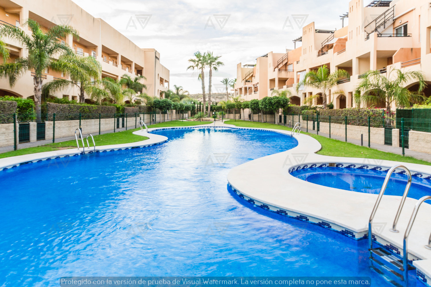 Vista del apartamento Duplex Paraíso Vera Playa